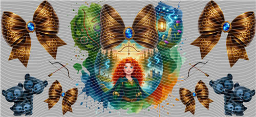 16oz Disney-D 4090
